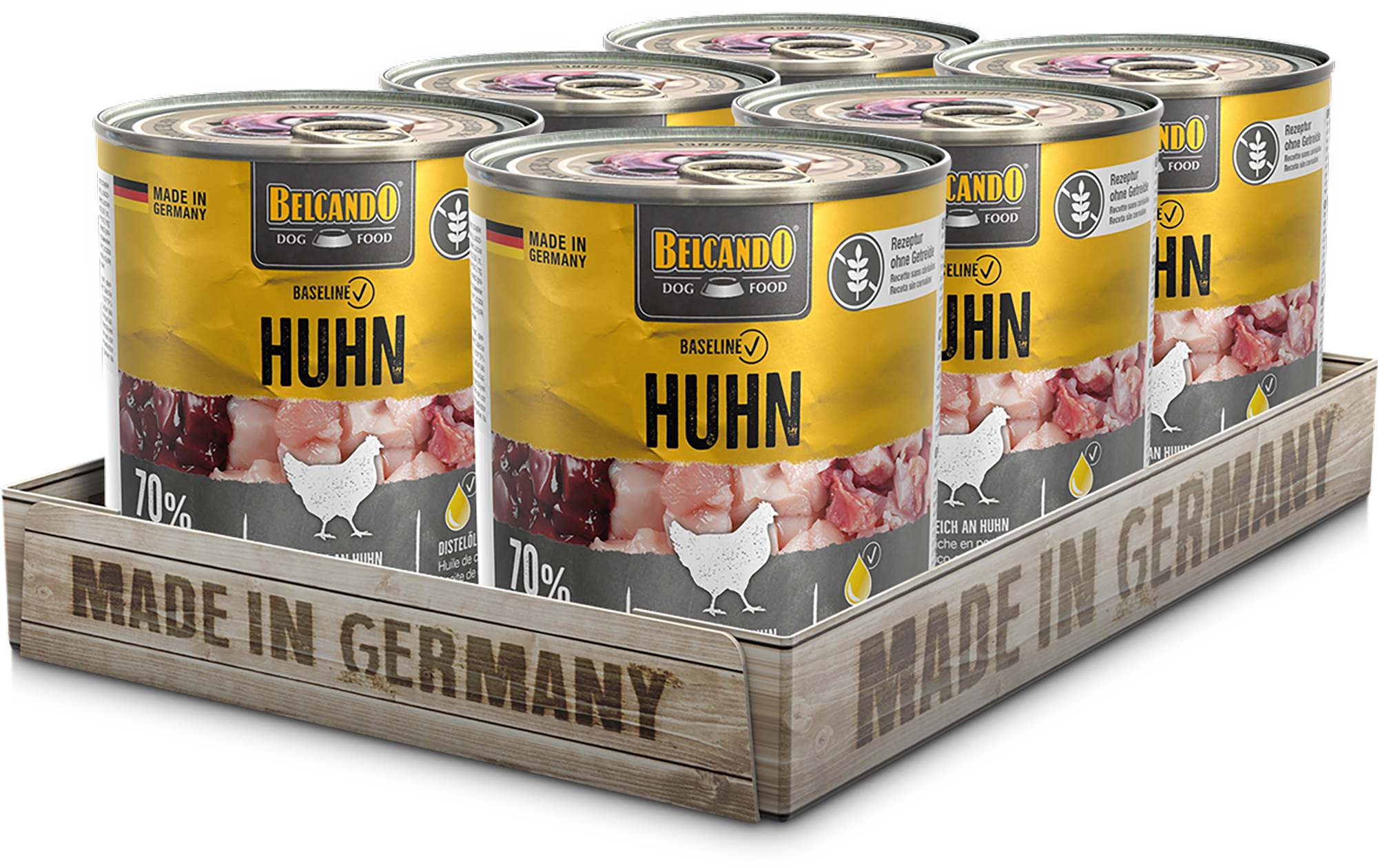 BELCANDO Baseline Huhn, 6x800g 