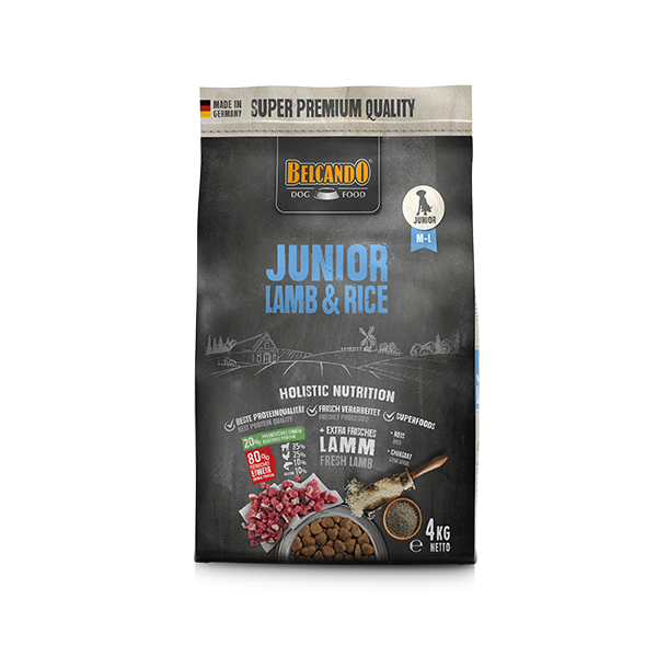 BELCANDO® Junior Lamb & Rice, 4kg 