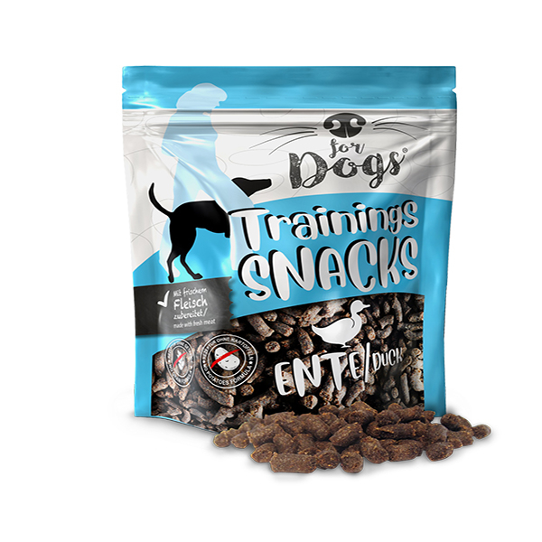 for Dogs® Trainingssnack Ente, 600g 